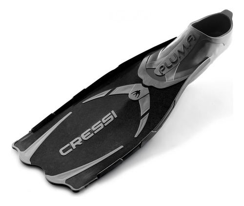 Aletas Cressi Pluma Buceo Apnea Color Negro 39/40