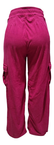 Pantalón Recto Vinipiel Con Bolsas Negro