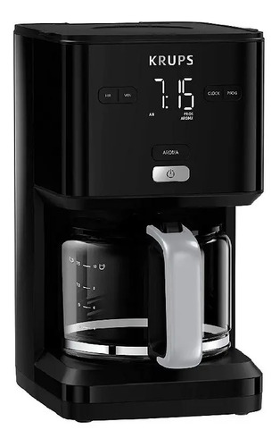 Cafetera Krups Smart'N Light KM6008 automática negra de goteo | Envío gratis