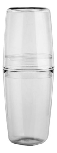 Porta Cepillo De Dientes Con Tapa Ou Pet802nt Transparente