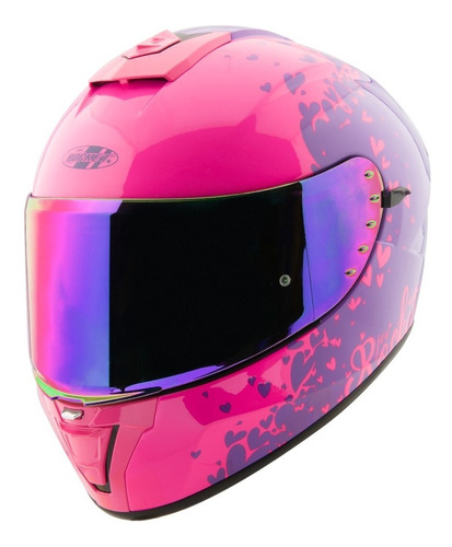 Casco Para Moto Joe Rocket Rkt 15 Heartbreaker Rosa