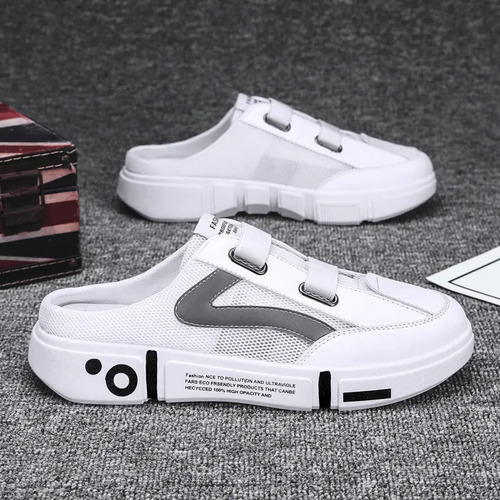 Sandalias De Playa Para Hombre, Zapatillas Casuales De Moda