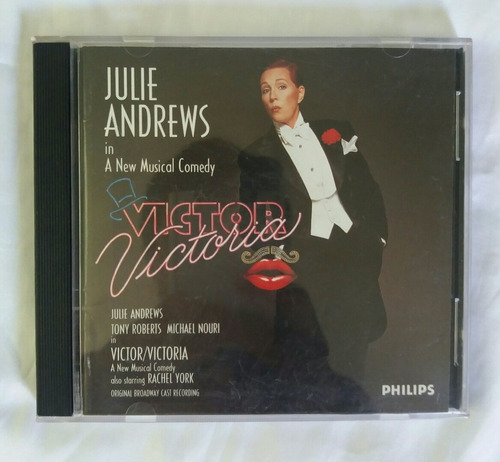 Julie Andrews Victor Victoria Comedia Musical Cd Original