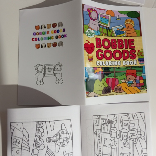 Kit Imprimible Librito Para Colorear Boobie Goods