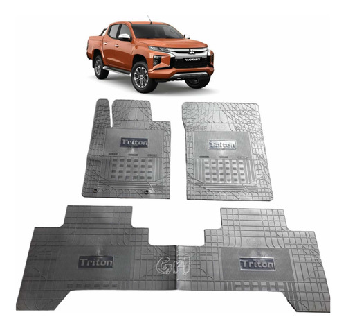 Tapete Interno Mitsubishi Nova Triton 2023/2024 Imperdível