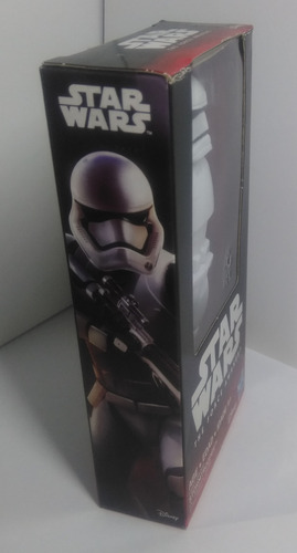 Star Wars First Order Stormtrooper Force Awakens Disney Hasb (Usado)