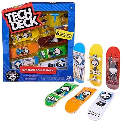 Tech Deck Sk8shop Bonus Pack X 6 