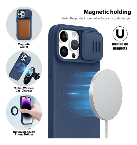 Carcasa Nillkin Camshield Soft Para iPhone 14 /+/ Pro / Max