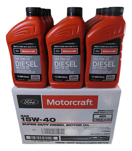 Aceite Motorcraft 15w40 Super Duty Diesel