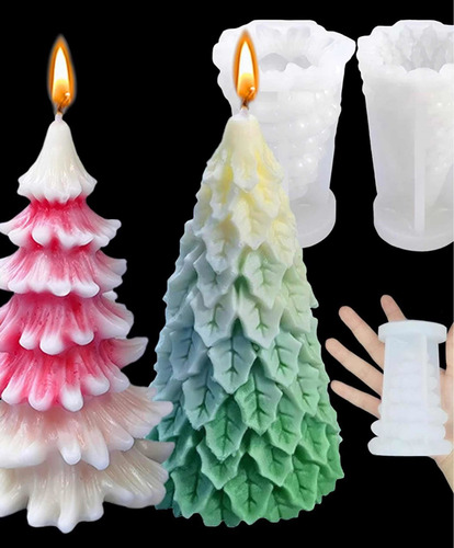 Imagen 8 de 10 de Moldes De Silicona Para Velas, Jabones Artesanales Y Resina