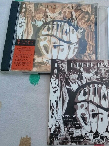 Cd Fito Páez 1994 Circo Beat Edición Doble 