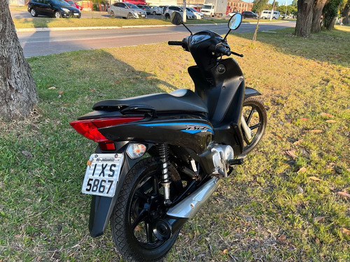 Biz 125 Com Partida Elétrica Ano:2017 Calçada De Pneus