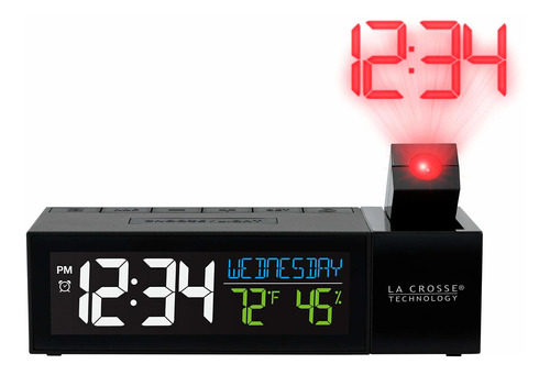 La Crosse Technology 616-1950-int - Reloj Despertador De Pro