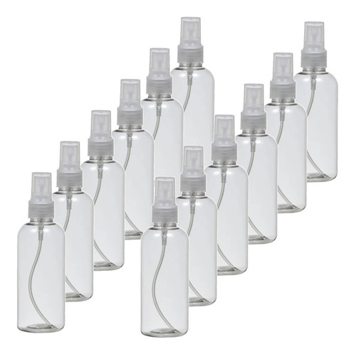 Imagen 2 de 3 de Set X 3 Envase Pulverizador Rociador Spray Atomizador 100ml