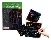 Comprar X6 Anotador Scratch Note Grande Papel Magico Lapiz Madera