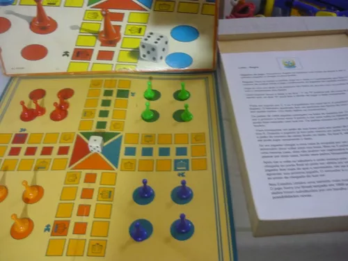 Jogo De Ludo Estrela - Anos 80