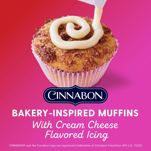 Mezcla Para Hacer Muffins Canela Cinnabon Duncan Hines 916g