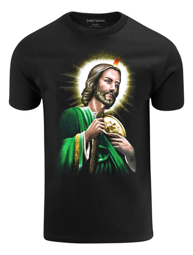 Shirtbanc Camiseta Gráfica Para Hombre San Judas De Tadeo, P