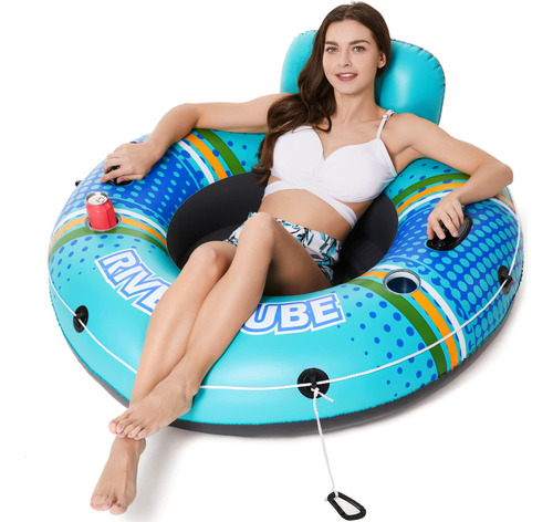 Jasonwell Flotador Inflable De Tubo De Rio  Flotador De Rio