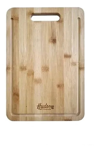 Tabla De Picar Corte Hudson Madera Bambu 40 X 30 Cm