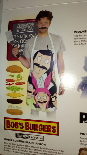 Bobs Burgers Mandil Para Cocinar Original Exclusivo Geekfuel