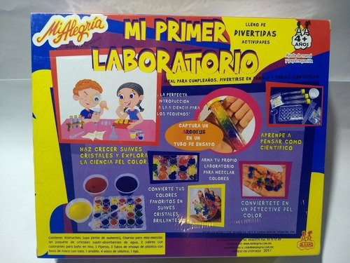 Juguetes Mi Alegria Mi Primer Laboratorio