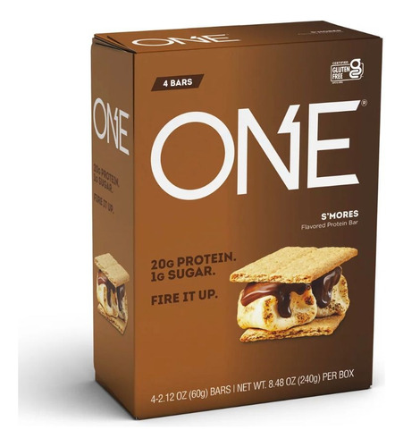 One Bar Protein Bar - S'more - 4ct 