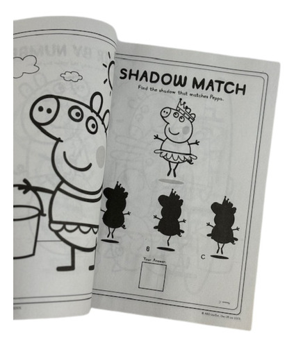 Libro Para Colorear Peppa Pig Imágenes Divertidas