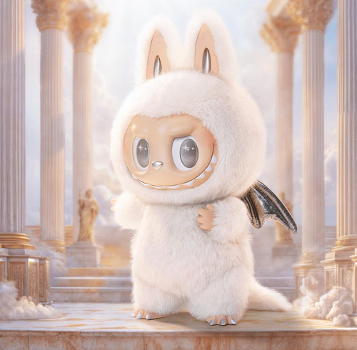Labubu Pop Mart Zimomo Angel In Clouds Nuevo Original
