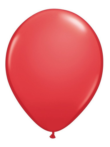 Balão Liso 12 Polegadas Festball 25 Uni - Inspire Sua Festa Cor Vermelho Rosa Festball