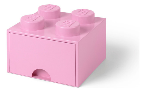 Lego Bloque Con Cajón Apilable Cajonera Soft Pink Cantidad De Piezas 2