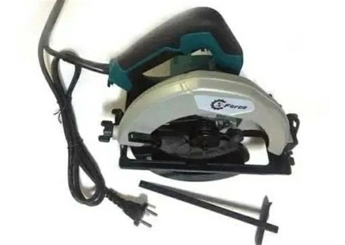 Imagen 3 de 4 de Sierra Circular Electrica X-force 1350w