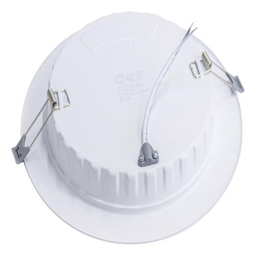 Foco Panel Led Circular Embutido Encajado 6w
