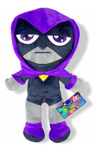 Peluche Raven Jóvenes Titanes Teen Titans Go 40cm