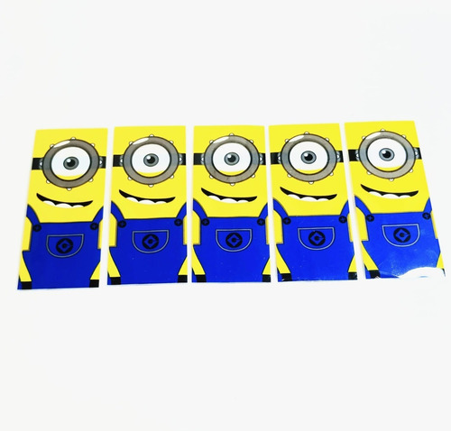 5 Wraps Termo Retráctil Protector Batería 18650 Minions