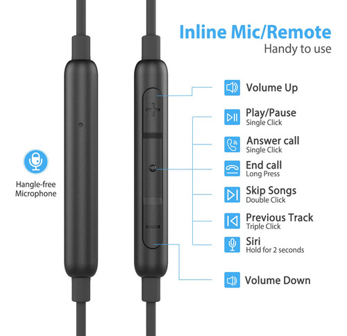 Auriculares Lightning Con Certificación Adprotech Mfi Para I