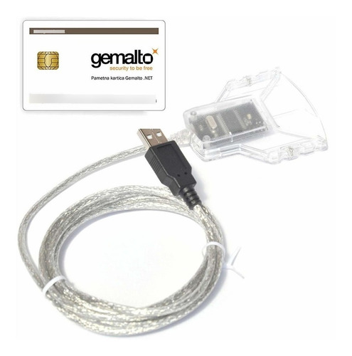 Gemalto Idbridge Ct30 lector Usb Smart Card Reader