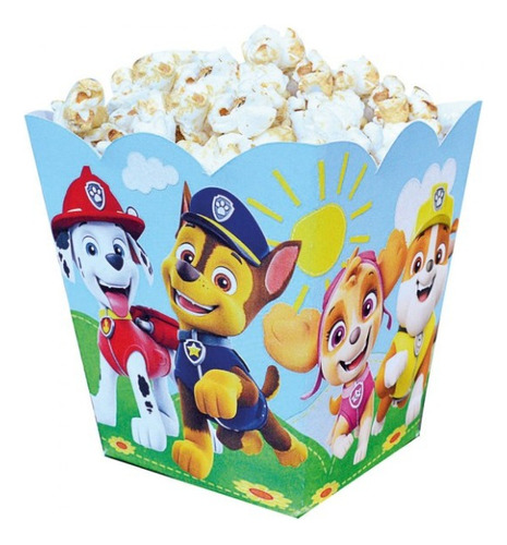 Pack Cajitas Pochocleras - Cotillón Paw Patrol - Lic Oficial