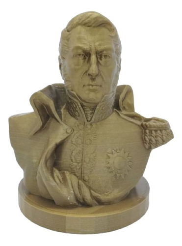 Busto De José De San Martin Impreso En 3d