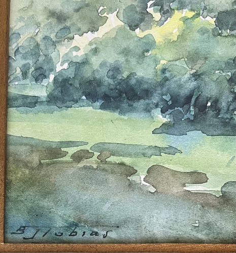 Benedito José Tobias : Aquarela Sobre Cartão (Usado)