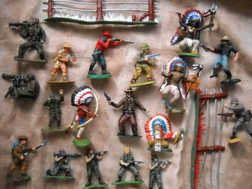 Soldaditos De Plastico Lote (no Envios)