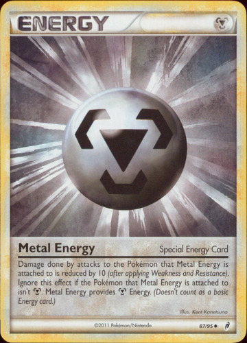 Cartas Pokemon Metal Energy Call Of Legends