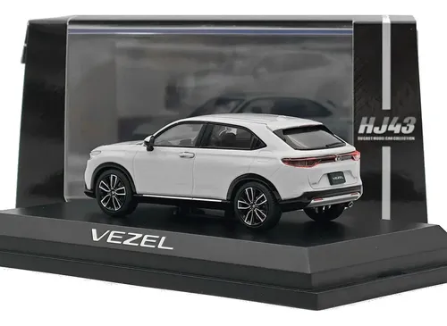 Miniatura Honda Hr-v E:hev Vezel Branco 2023 1/43 Hobbyjapan