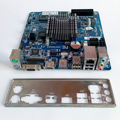 Placa Mãe Pcware Ipx1800g2 Cpu Intel Celeron J1800 4gb Azul (Usado)