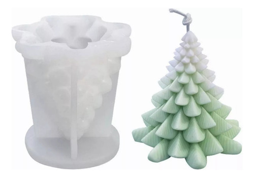 Molde De Silicon Árbol De Navidad,pino,invierno Diy