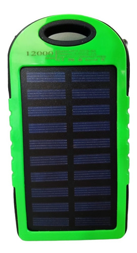 Power Bank Solar Cargador Portatil Bateria Externa 12000mah