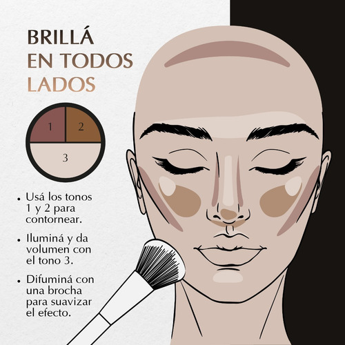 Imagen 3 de 7 de Maquillaje Iluminador Dúo / Glow & Illuminate Xúlu Z137