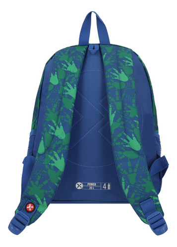 Mochila Xtrem Power 5xt Dino Azul