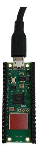 Para Raspberry Pi Pico W Wifi Pines Y Cable Usb Rp2040