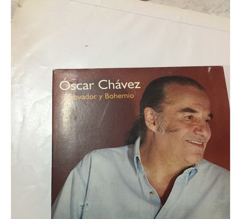 Oscar Chavez - Trovador Y Bohemio - Cd - Disco (Usado)